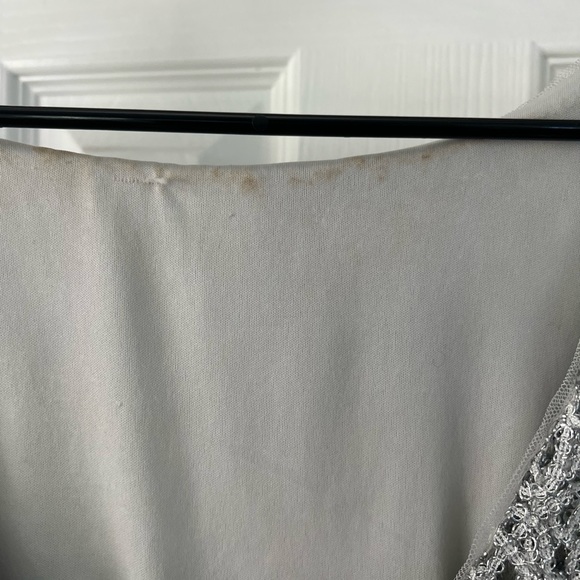 Adrianna Papell Silver Sequins Dress - Picture 4 of 6